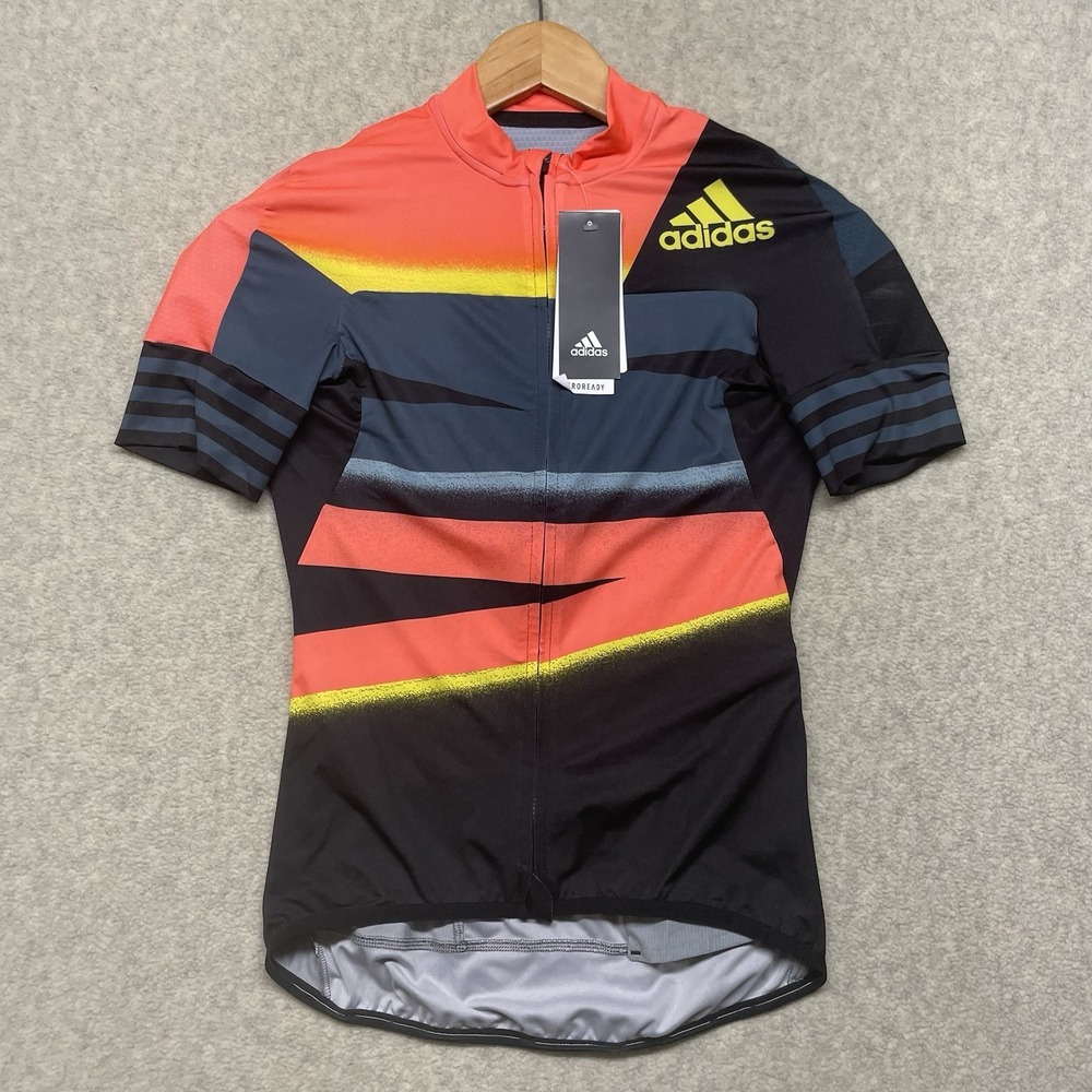 Adidas Adistar Cycling Jersey Women's Small Full Zip‎ Road Bike Shirt NWT $160